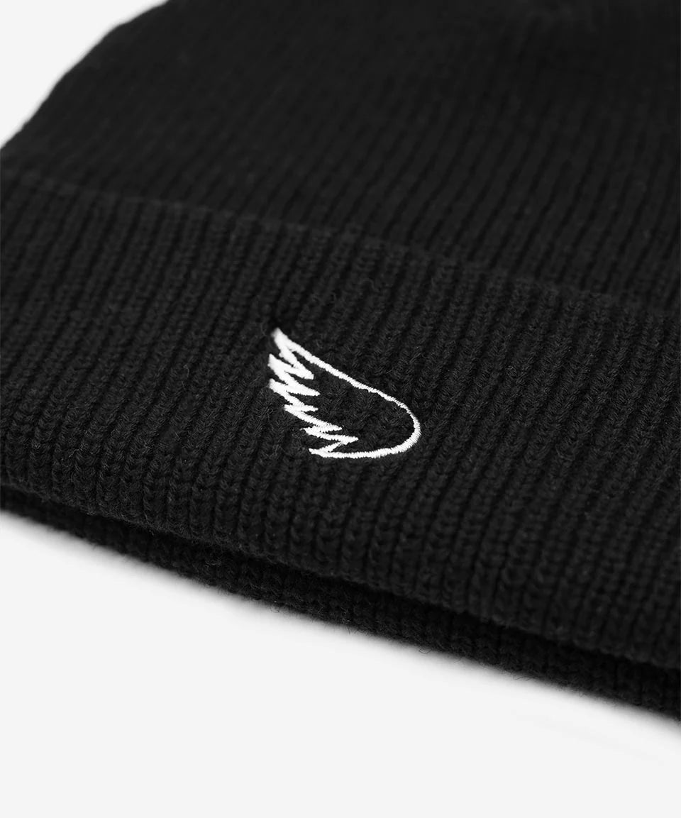 SA1NT NO. 1 SKULL BEANIE BLACK