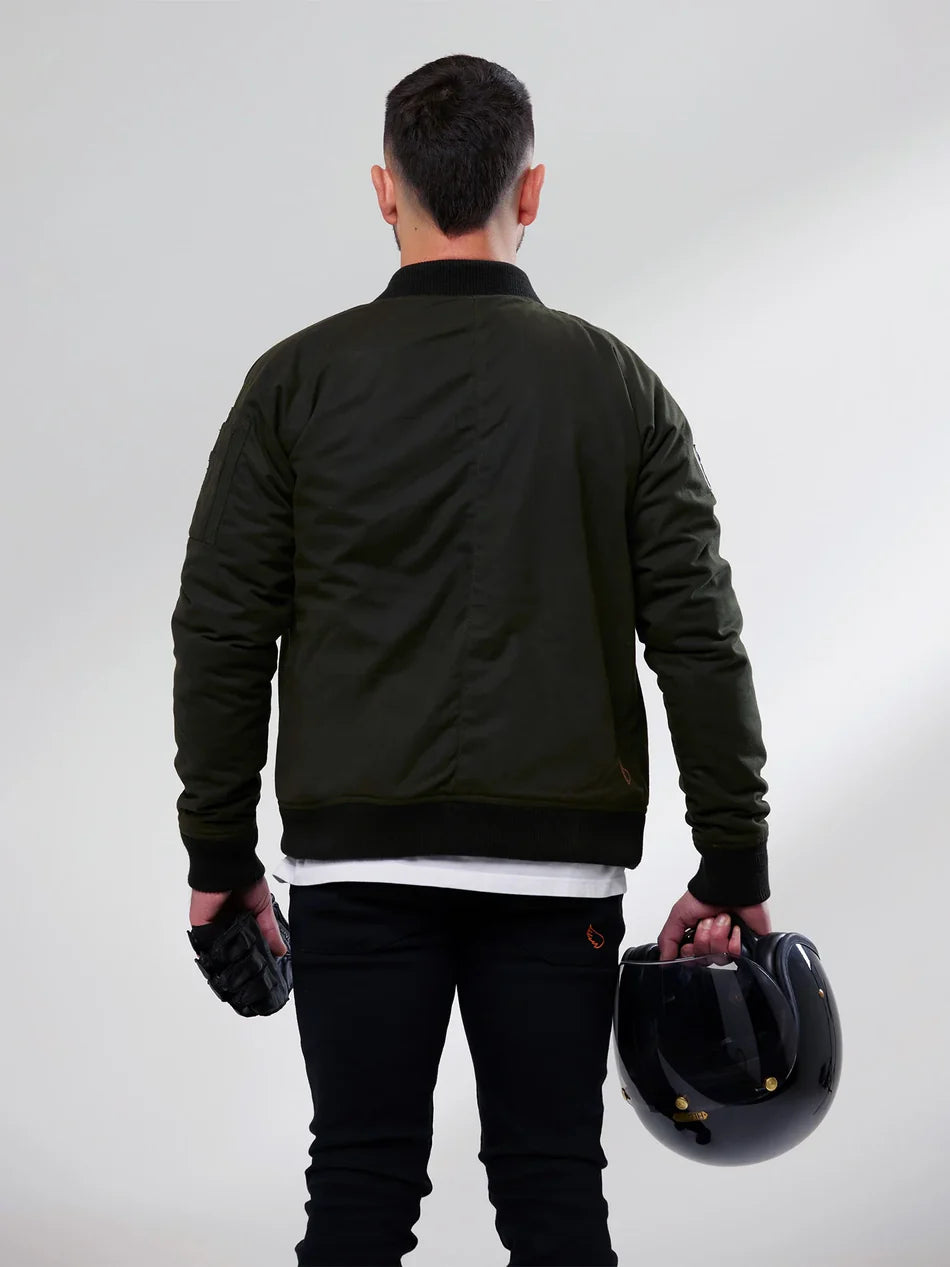 SA1NT-ARMOURED BOMBER JACKET