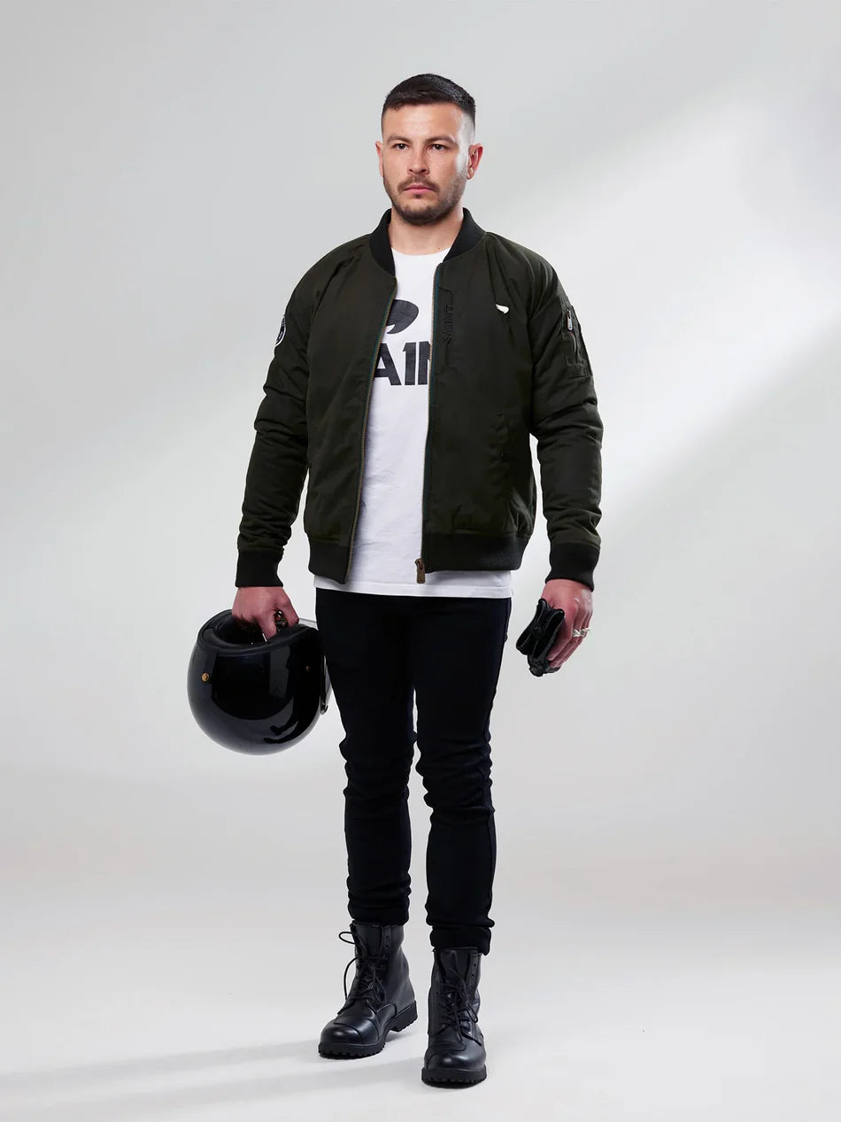 SA1NT-ARMOURED BOMBER JACKET