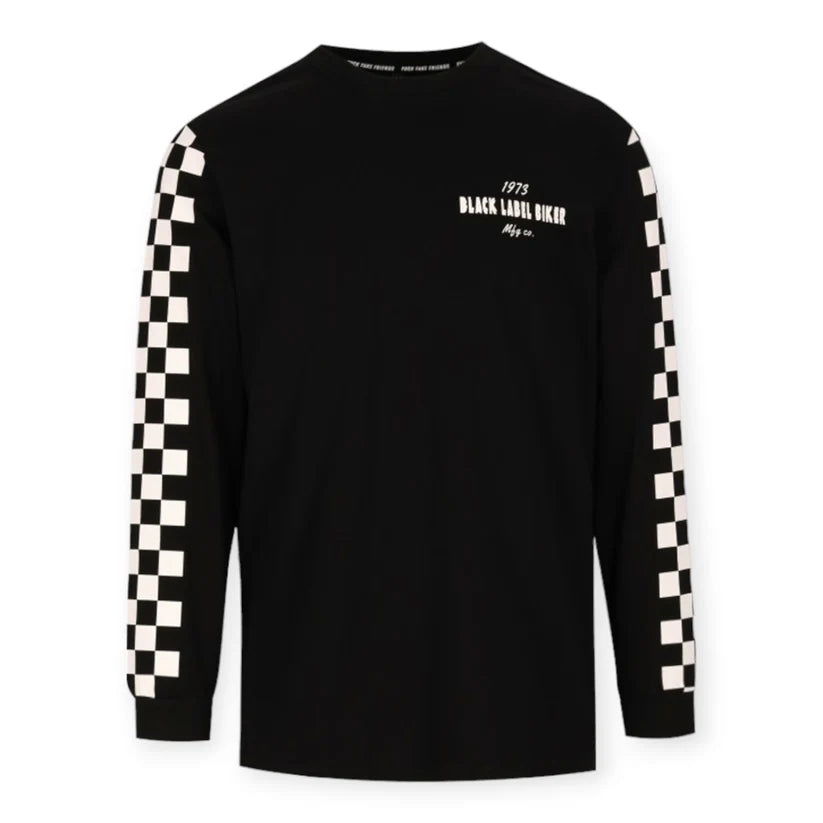 Playera Checkers Negra