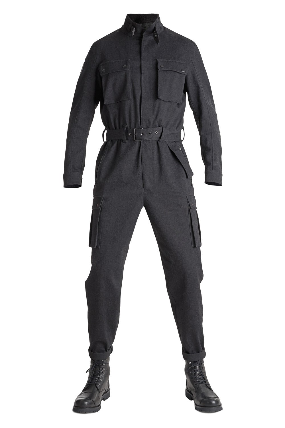 PANDOMOTO-BRAT SUIT BLACK – Comfort-Stretch CORDURA® Denim