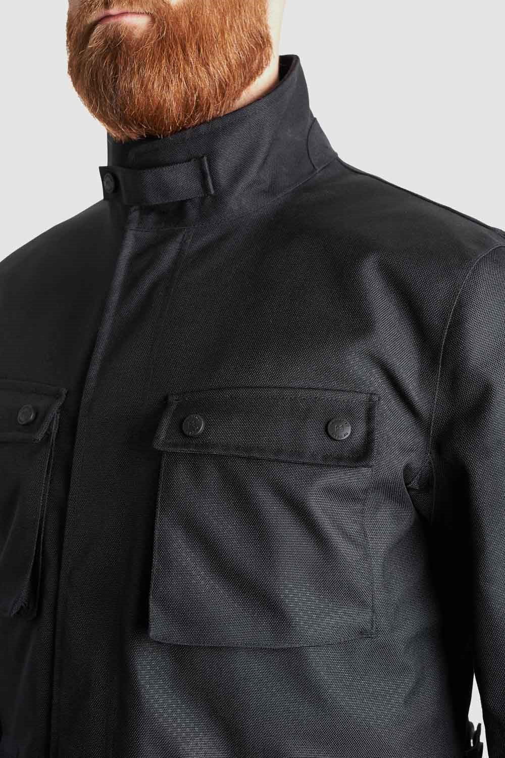 PANDOMOTO-M65 WP JACKET BLACK Unisex Slim