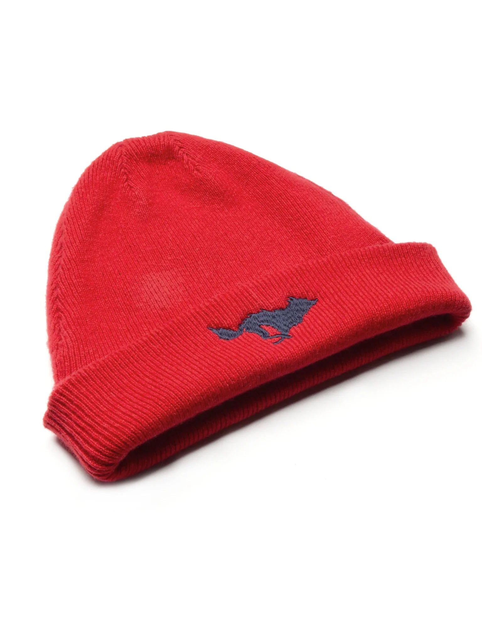 El Solitario-Cashmere Beanie hat Red