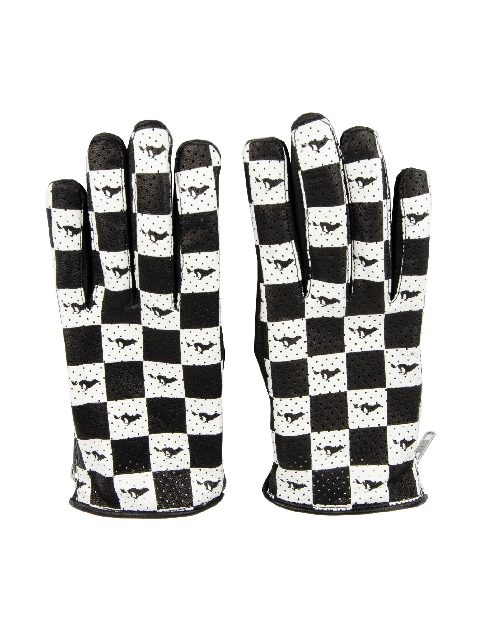 El Solitario-Wolf Checkers Summer Gloves