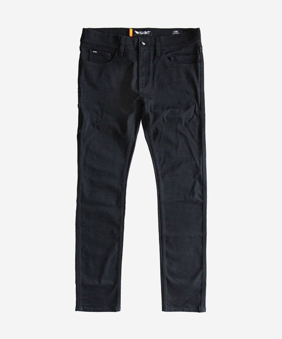 SA1NT-Slim Fit Jeans Black